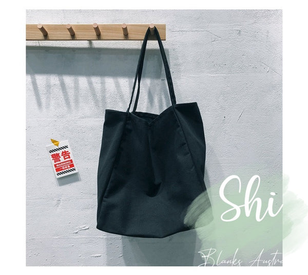 Canvas Tote bag - Black