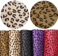 Faux Leather Bundle Animal Print 5 pieces