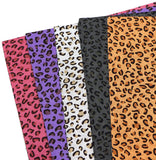 Faux Leather Bundle Animal Print 5 pieces