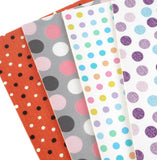 Faux Leather Bundle Dot 9 pieces