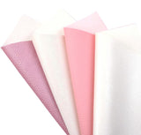 Faux Leather Bundle Pink Mix 8 pieces