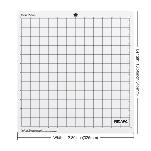 Nicapa Silhouette clear Standard Mat Individual