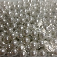 14mm Round No Hole ABS Pearl 20pcs