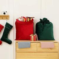 Santa Sack Plain Velvet