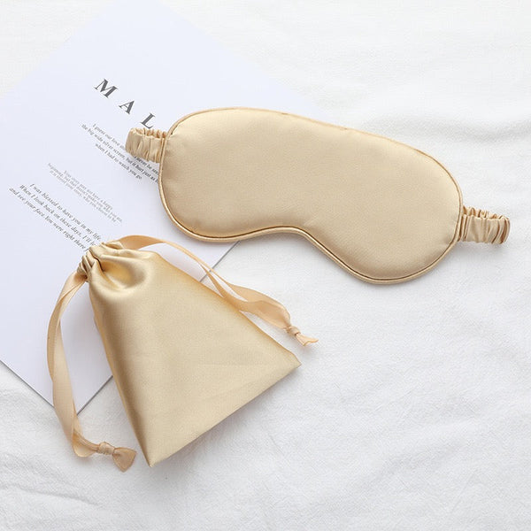 Satin Eye Mask with Pouch