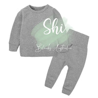 Kids loungewear set 3mth-8yrs - Grey