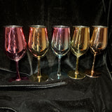 Mirror Coating Wine Glass