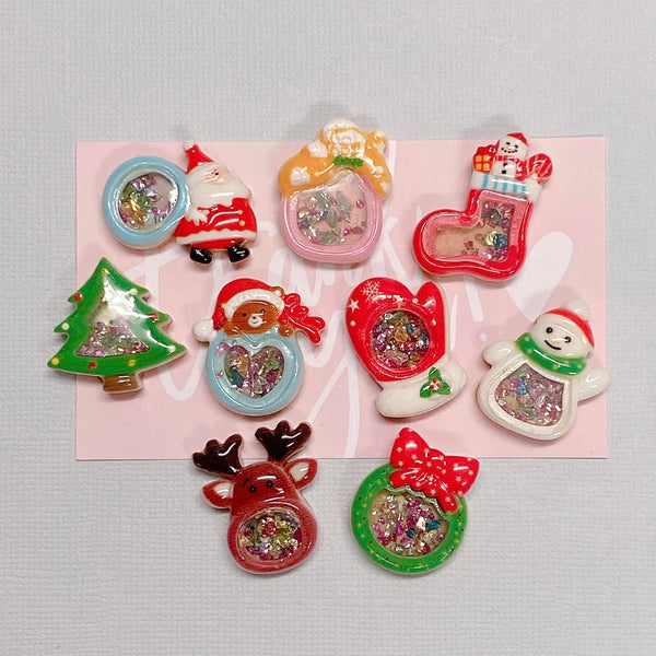 xmas shaker set of 9