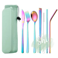 Adult Cutlery Set - Rainbow