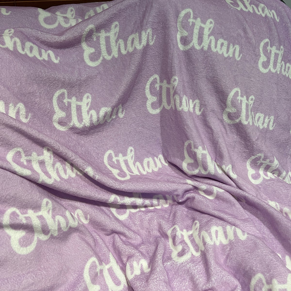 Personalised Flannel Blanket