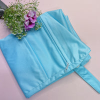 Wet bag - light blue