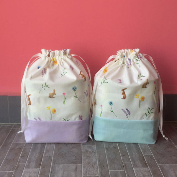 Velvet Easter sacks