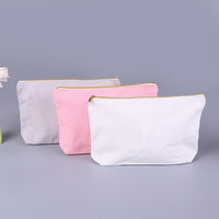 Canvas make up bag