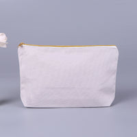 Canvas make up bag