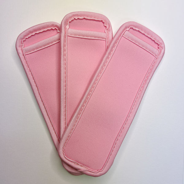 Icy Pole Holder - Baby Pink