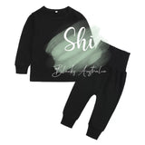 Teen loungewear set 9-14yrs - Black