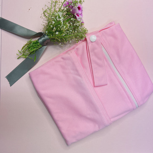 Wet bag - light pink