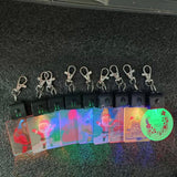 Multi Colour Light Keyring/Ornament