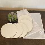 Milestone Sublimation MDF Discs 15cm Set